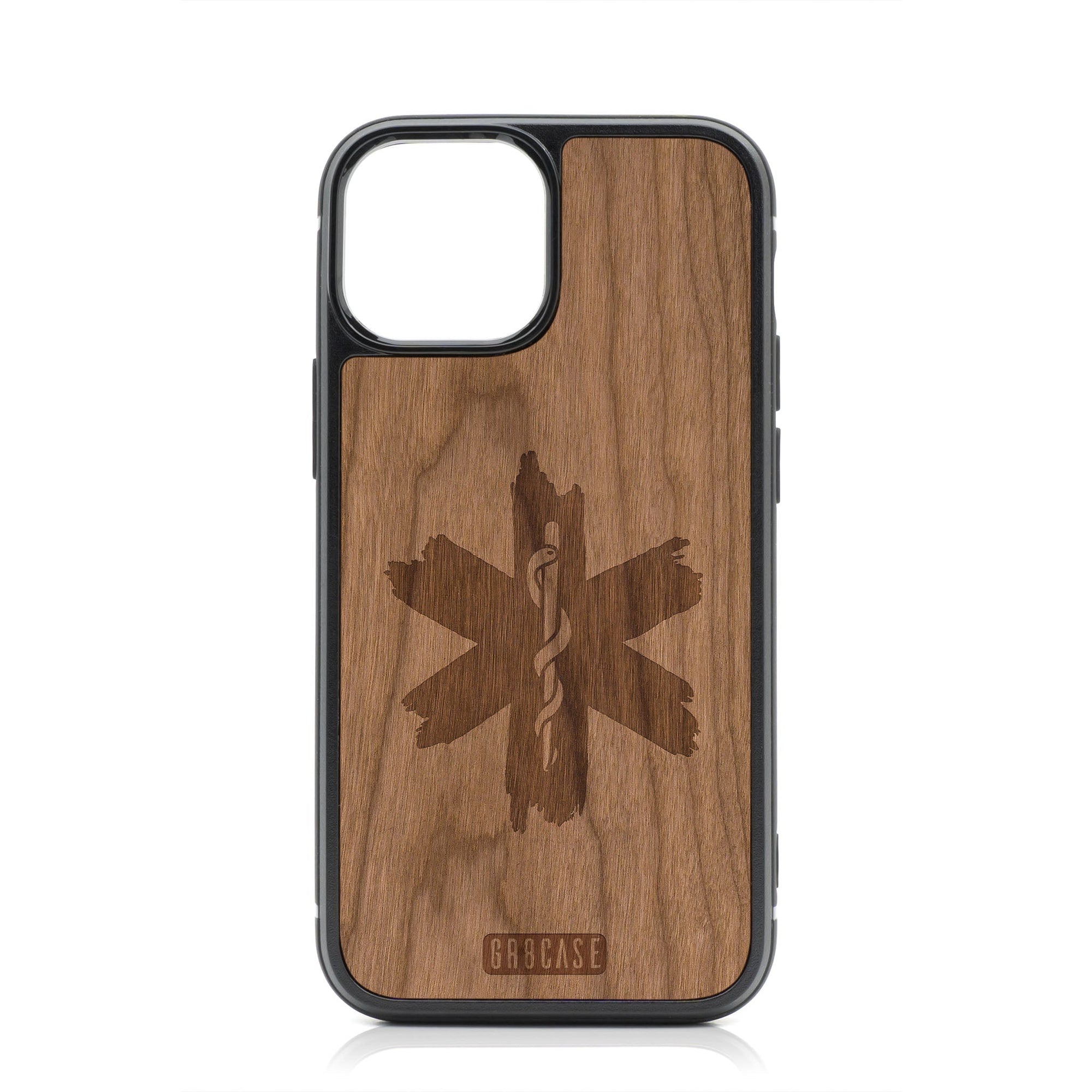 EMT Design MagSafe Compatible Wood Case For iPhone 16 Plus