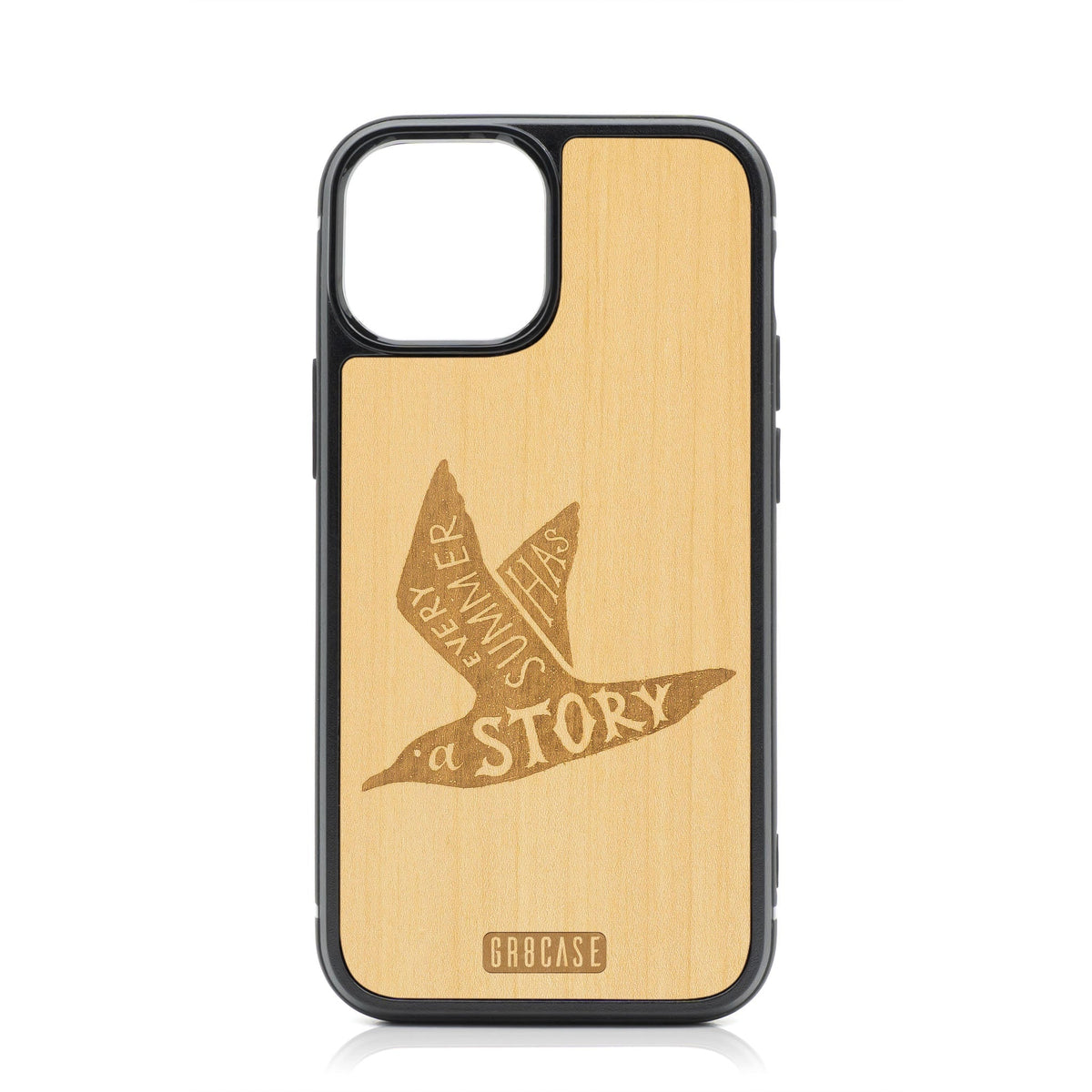 Every Summer Has A Story (Seagull) Design MagSafe Compatible Wood Case For iPhone 16 Plus