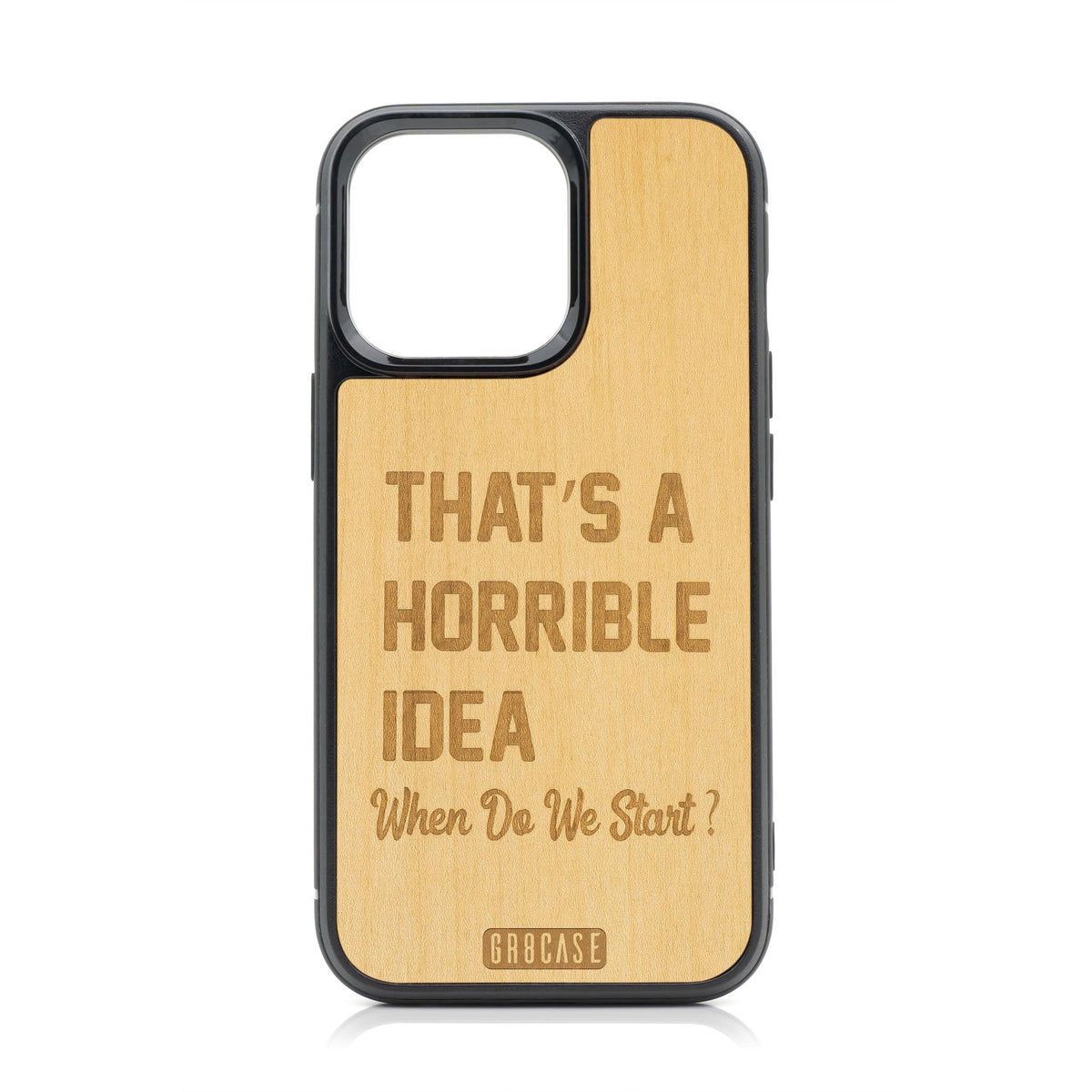 That&#39;s A Horrible Idea When Do We Start? Design MagSafe Compatible Wood Case For iPhone 16 Pro