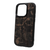 Skulls Design MagSafe Compatible Wood Case For iPhone 16 Pro