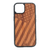 Tilted American Flag Design MagSafe Compatible Wood Case For iPhone 16