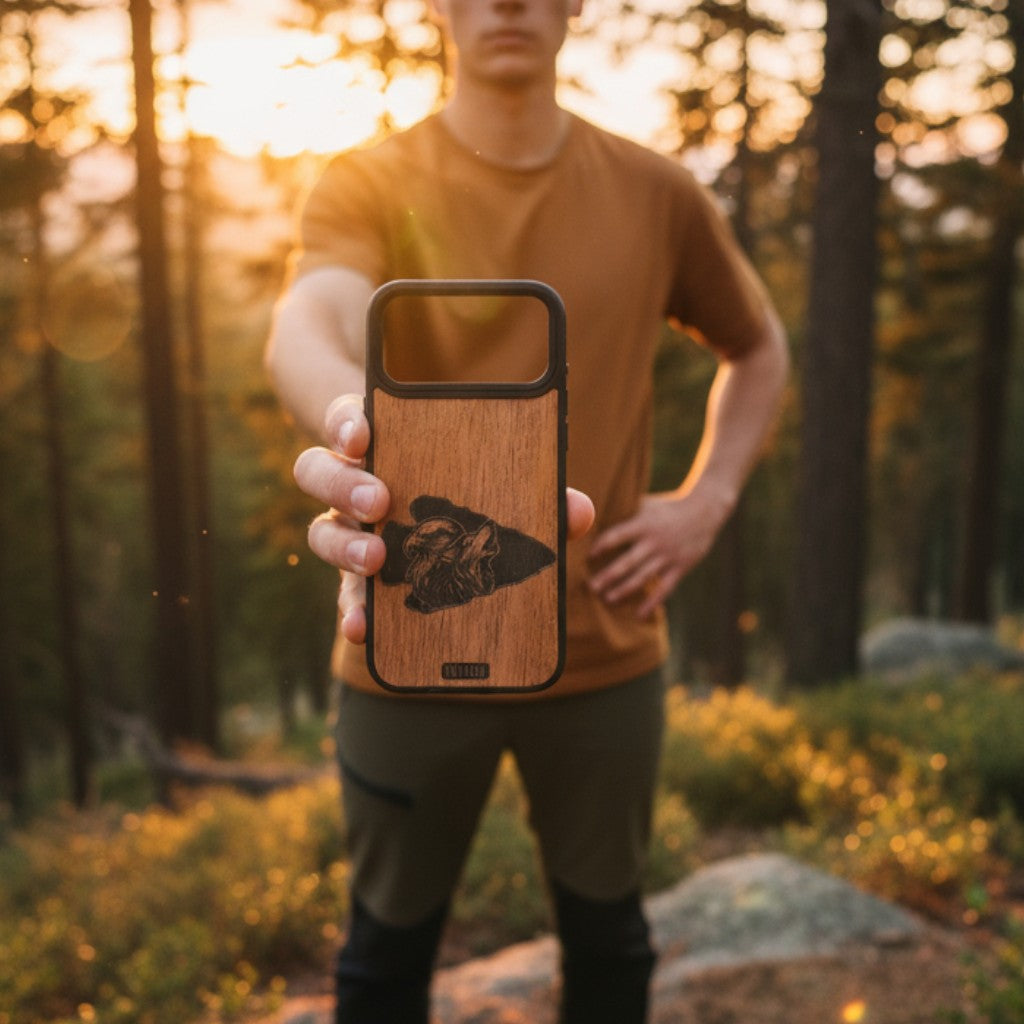 Wolf-Eagle- Arrowhead Phone Case