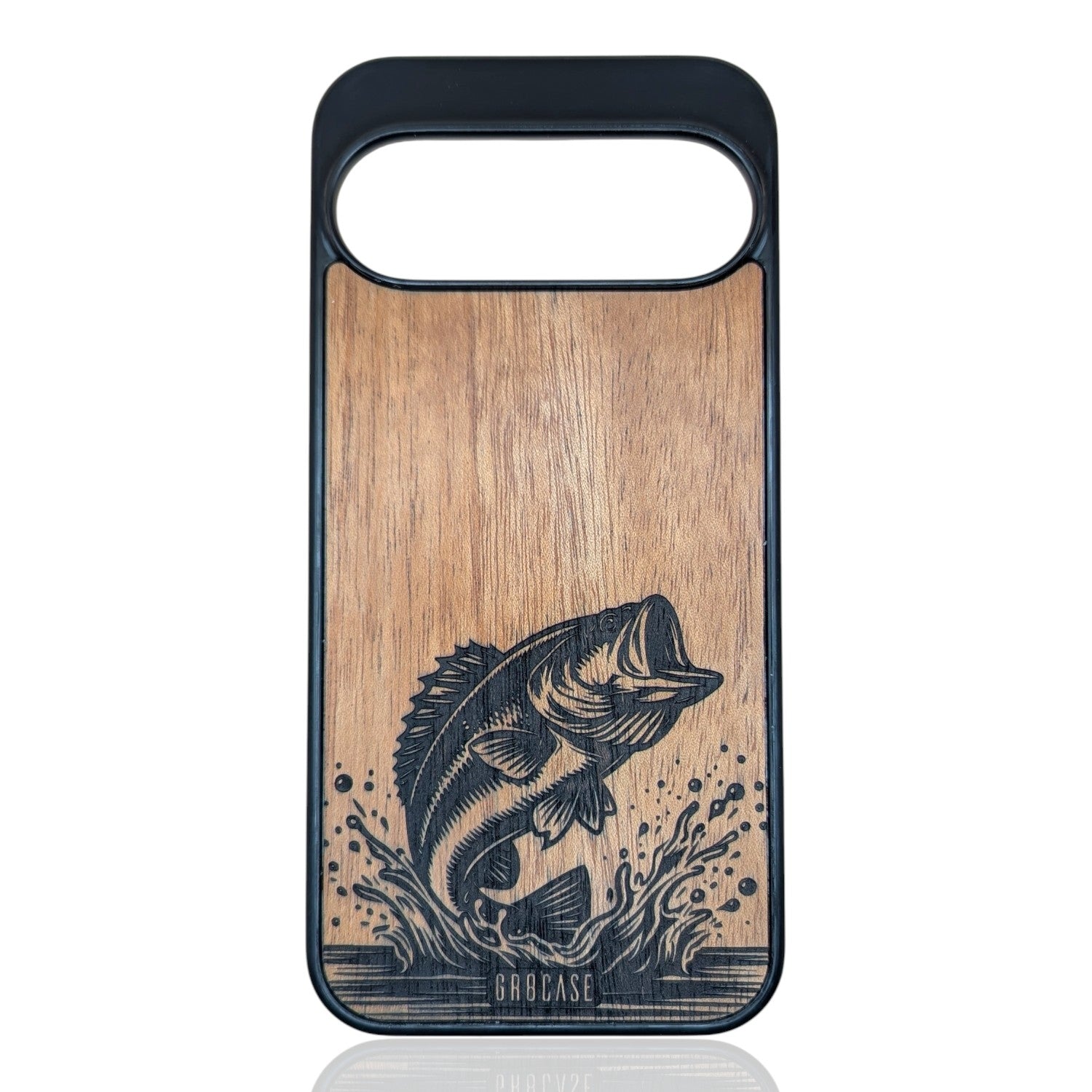 Backwater Bass Strike – GR8CASE Wood Phone Case