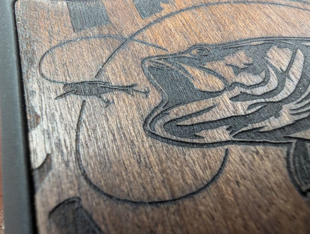 Bass Fishing American Flag – GR8CASE Wood Phone Case