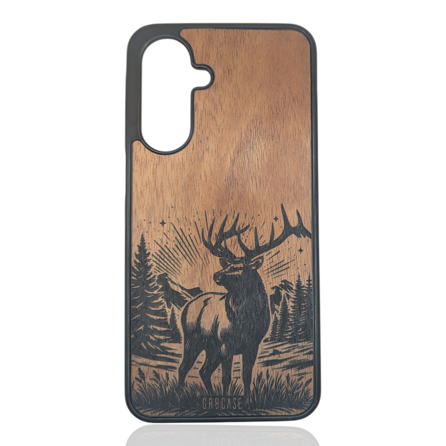 Forest King Stag Deer – GR8CASE Wood Phone Case