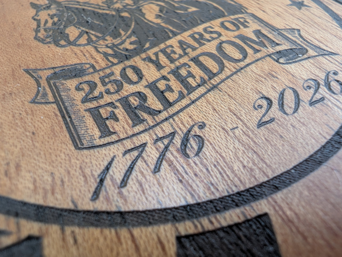 Paul Revere – 250 Years of Freedom – GR8CASE Wood Phone Case