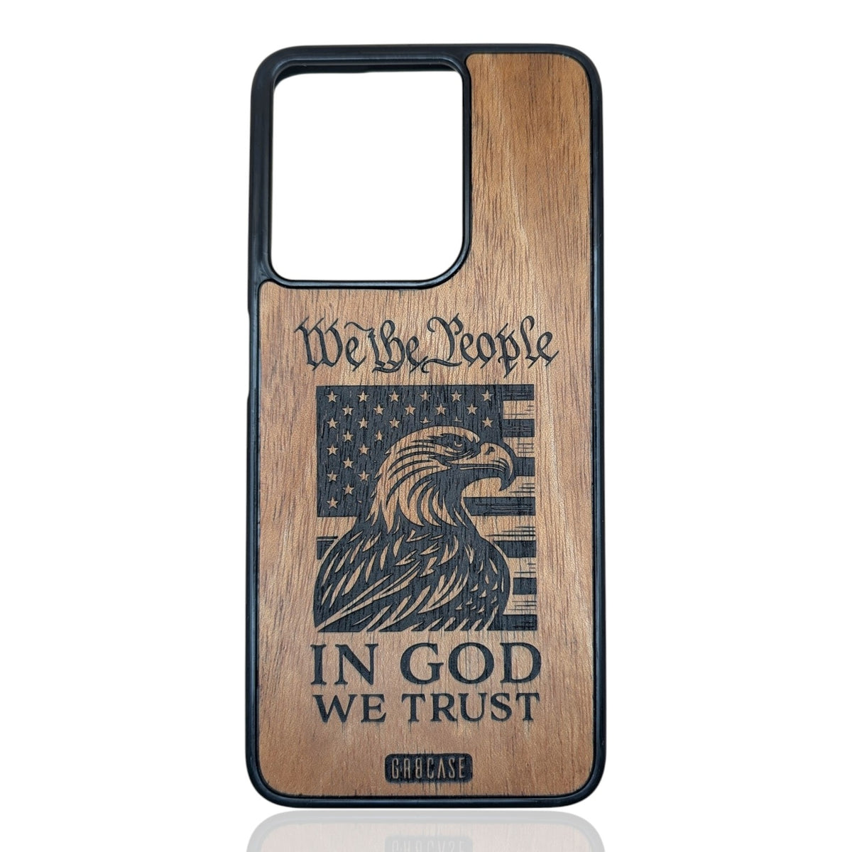 Liberty Eagle Engraved Wood Case – GR8CASE Wood Phone Case