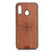 Compass Design Wood Case For Samsung Galaxy A20 by GR8CASE