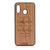 Inhale The Future Exhale The Past Design Wood Case For Samsung Galaxy A20 by GR8CASE