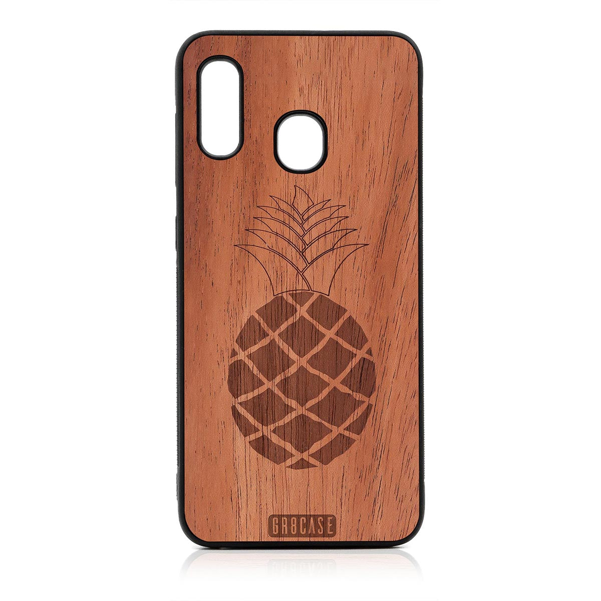 Pineapple Design Wood Case For Samsung Galaxy A20 by GR8CASE