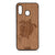 The Voice Of The Sea Speaks To The Soul (Turtle) Design Wood Case For Samsung Galaxy A20
