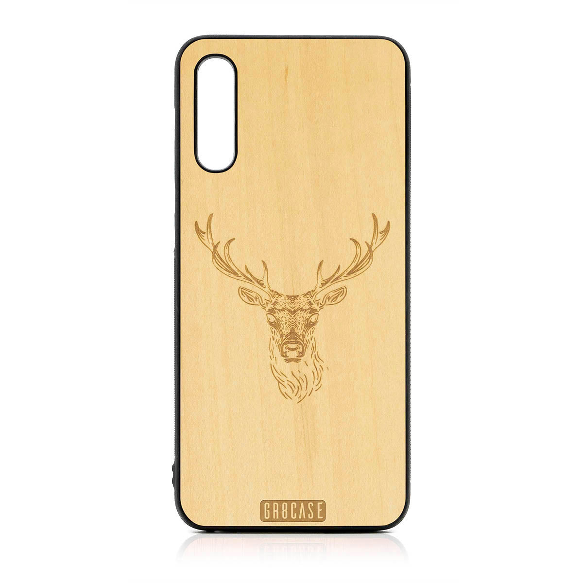 Elk Buck Design Wood Case For Samsung Galaxy A50 by GR8CASE