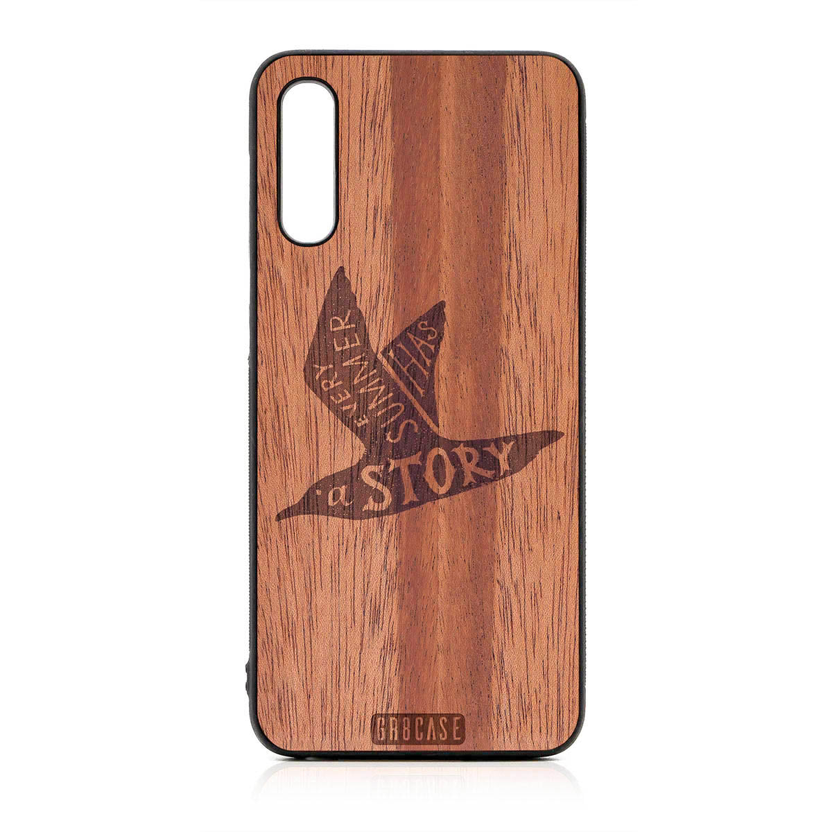 Every Summer Has A Story (Seagull) Design Wood Case For Samsung Galaxy A50
