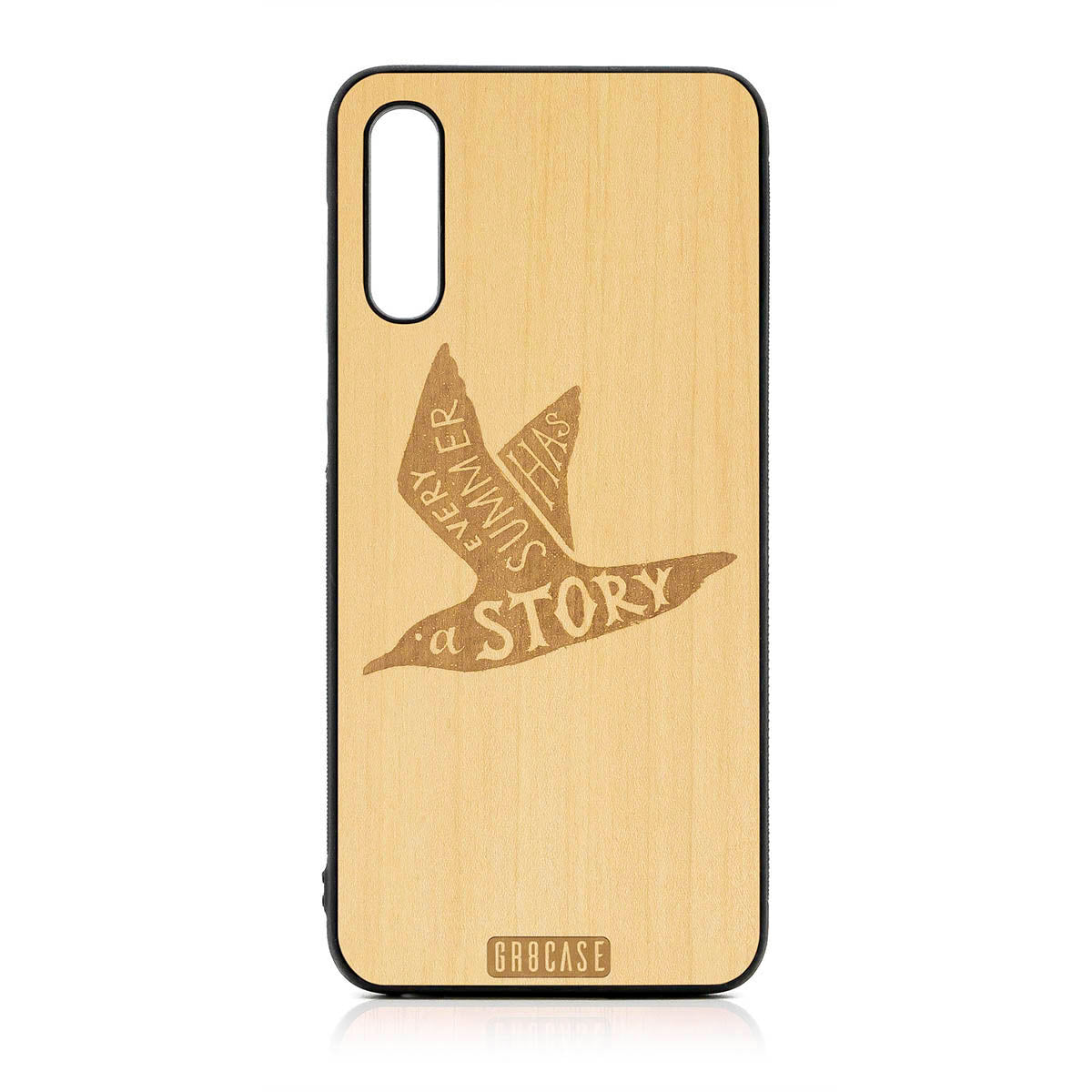 Every Summer Has A Story (Seagull) Design Wood Case For Samsung Galaxy A50