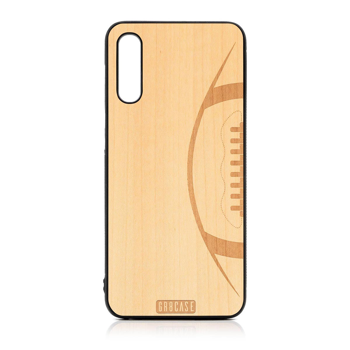 Football Design Wood Case For Samsung Galaxy A50 by GR8CASE