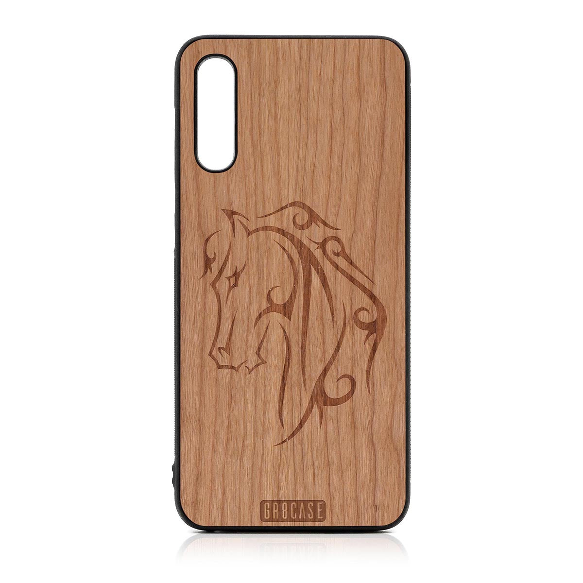 Horse Tattoo Design Wood Case For Samsung Galaxy A50 by GR8CASE