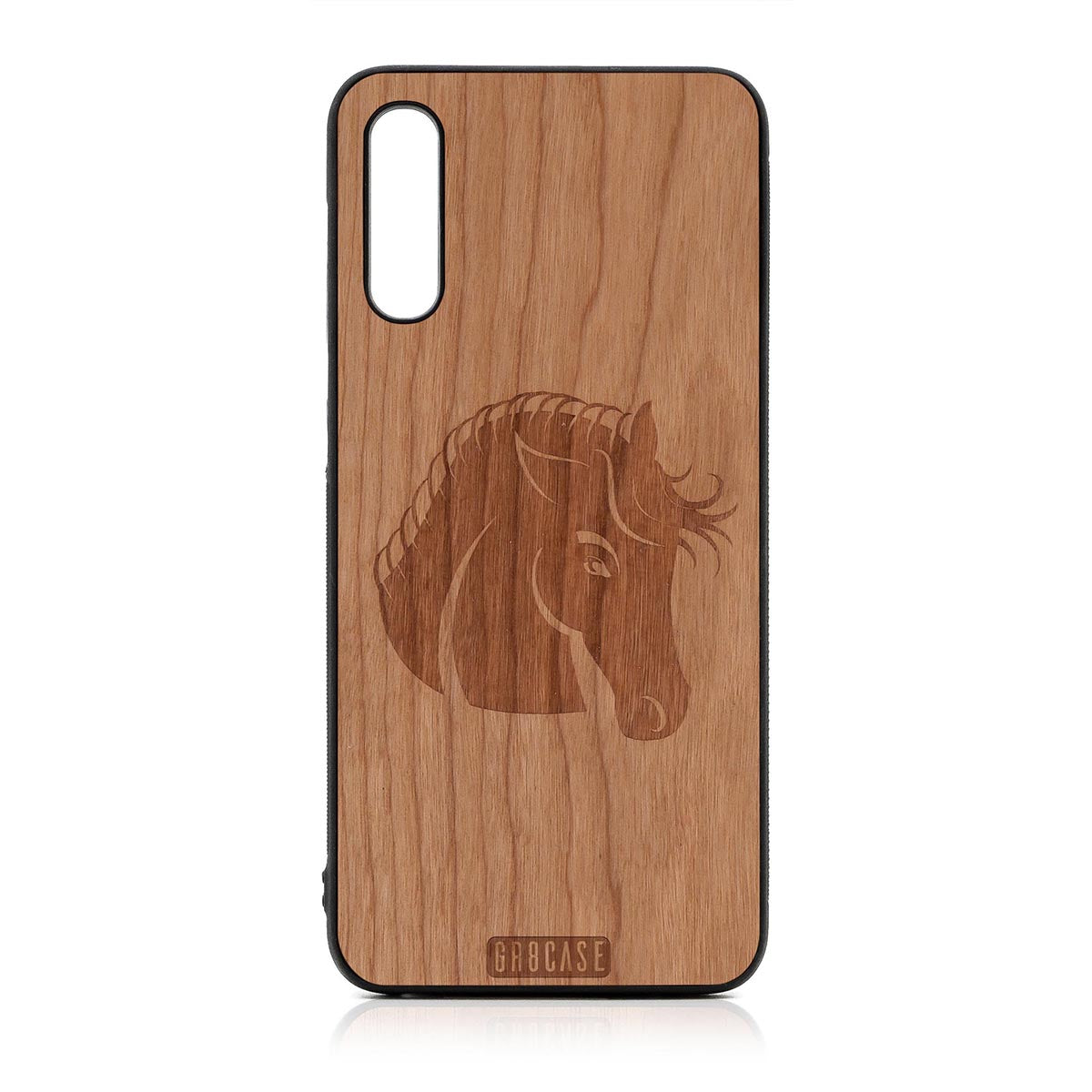 Horse Design Wood Case For Samsung Galaxy A50 by GR8CASE