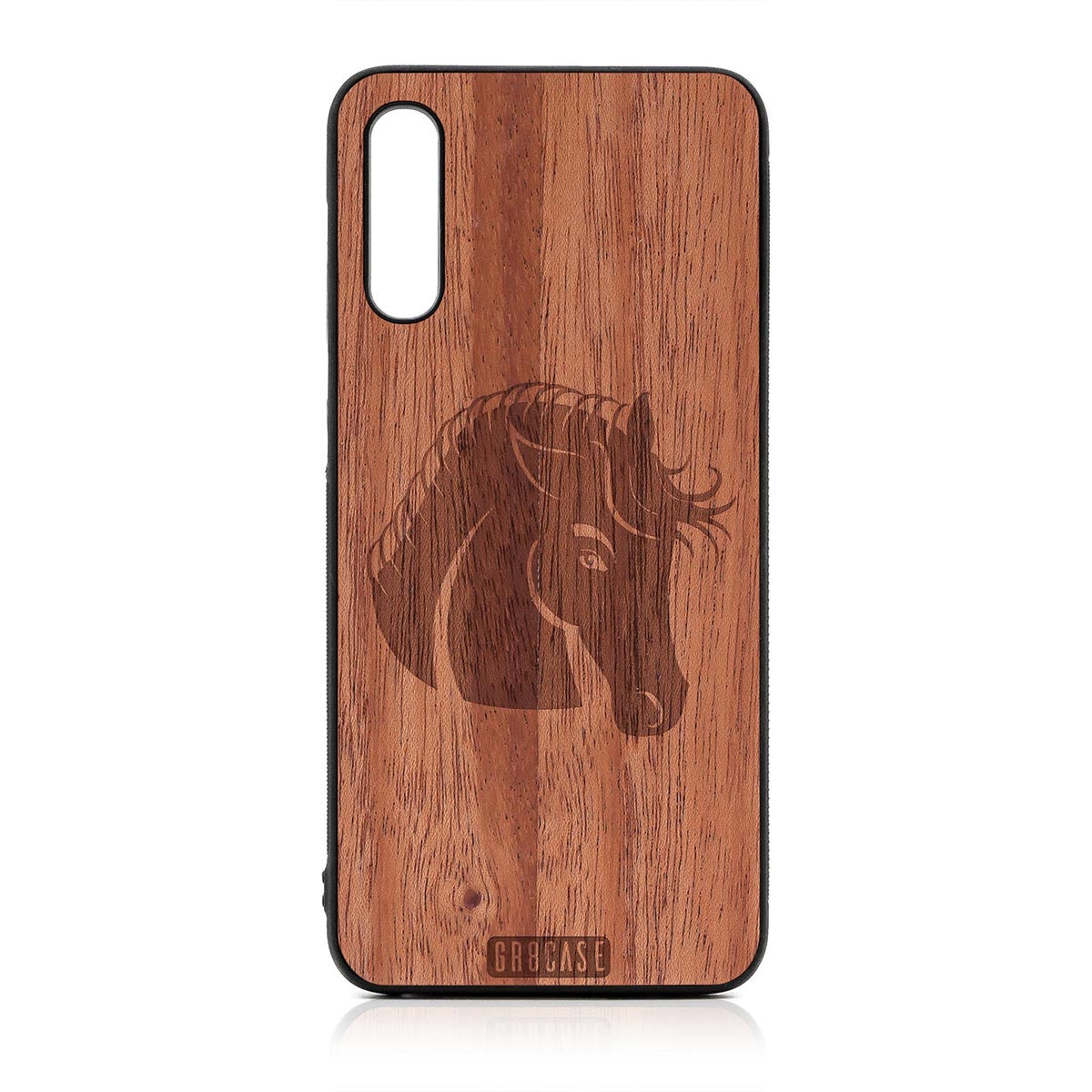 Horse Design Wood Case For Samsung Galaxy A50 by GR8CASE