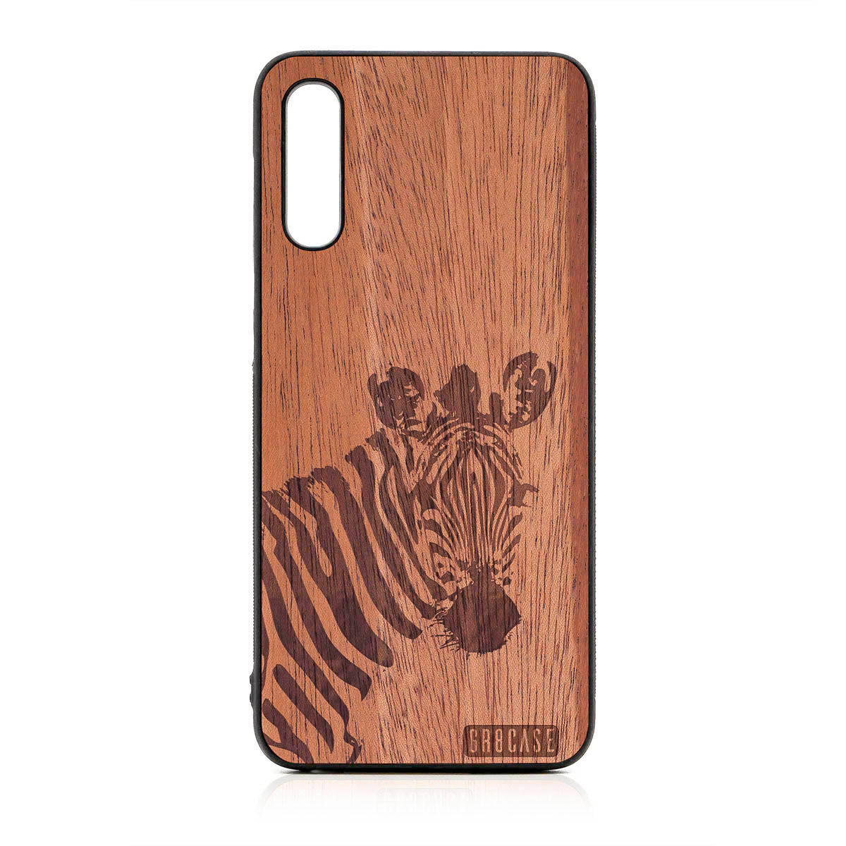 Lookout Zebra Design Wood Case For Samsung Galaxy A50