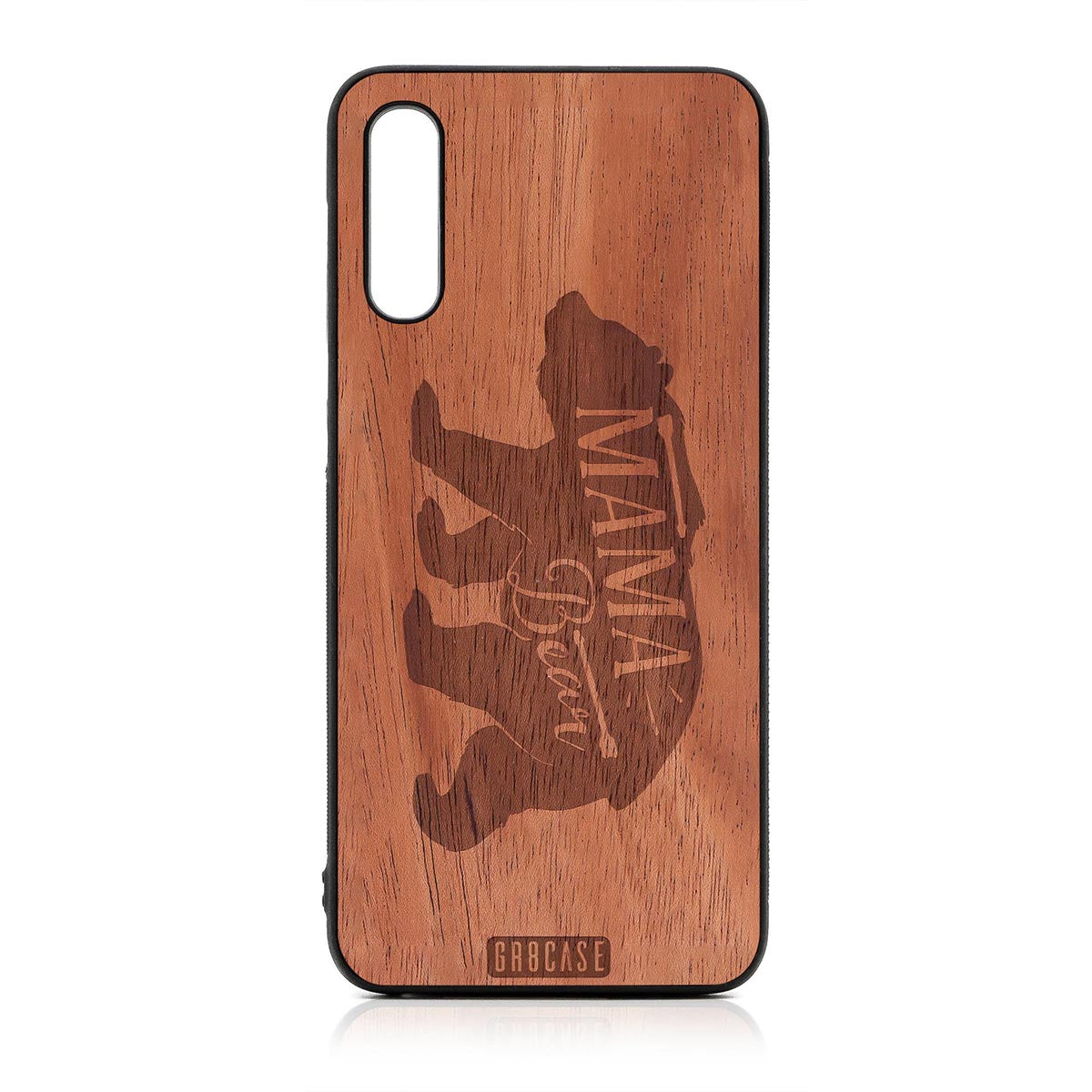 Mama Bear  Design Wood Case For Samsung Galaxy A50 by GR8CASE