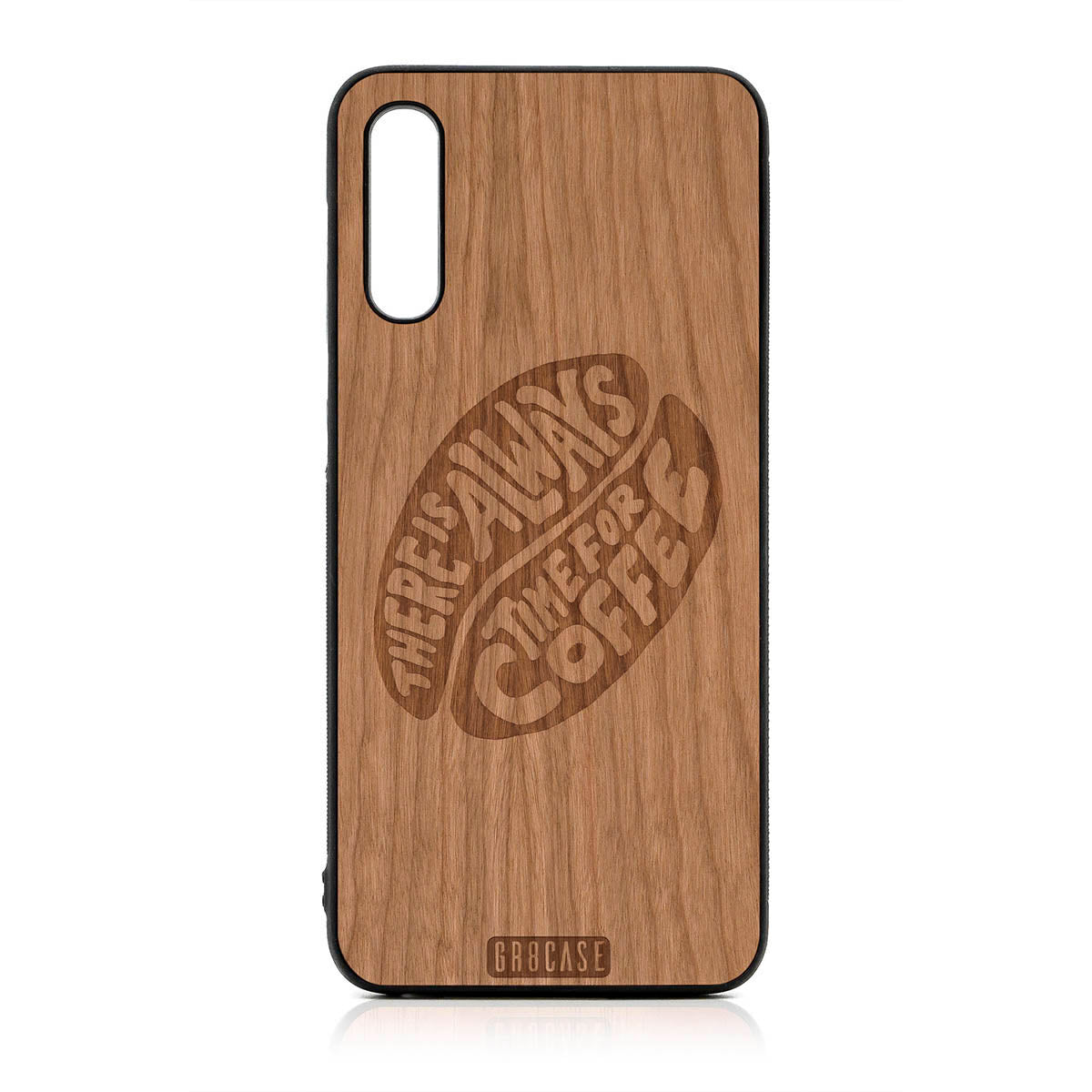 There Is Always Time For Coffee Design Wood Case For Samsung Galaxy A50