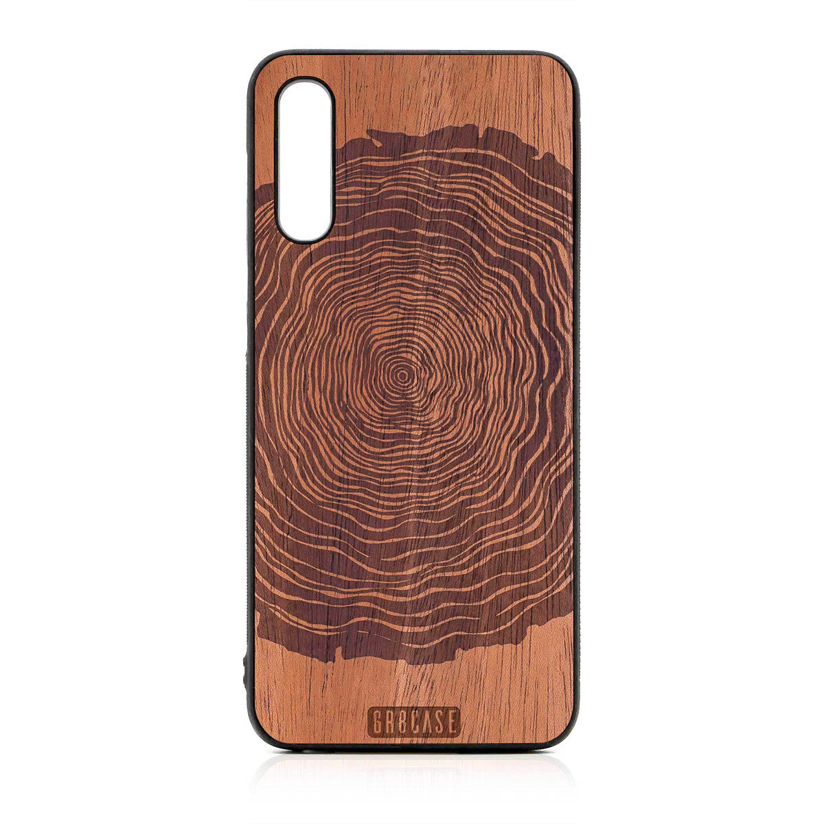 Tree Rings Design Wood Case For Samsung Galaxy A50