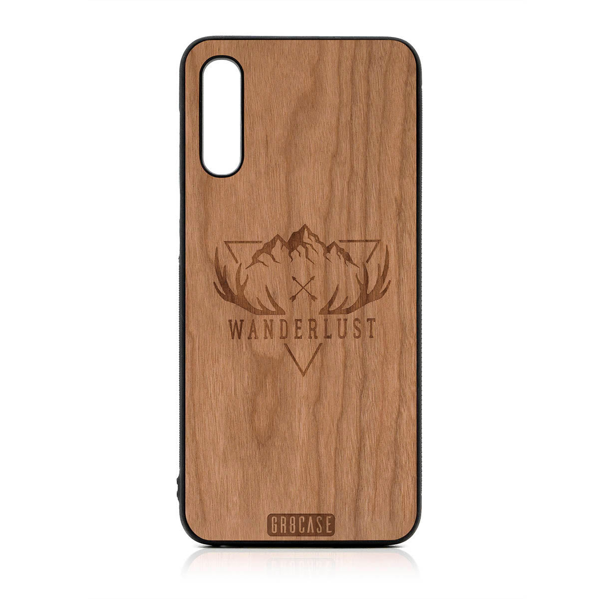 Wanderlust Design Wood Case For Samsung Galaxy A50