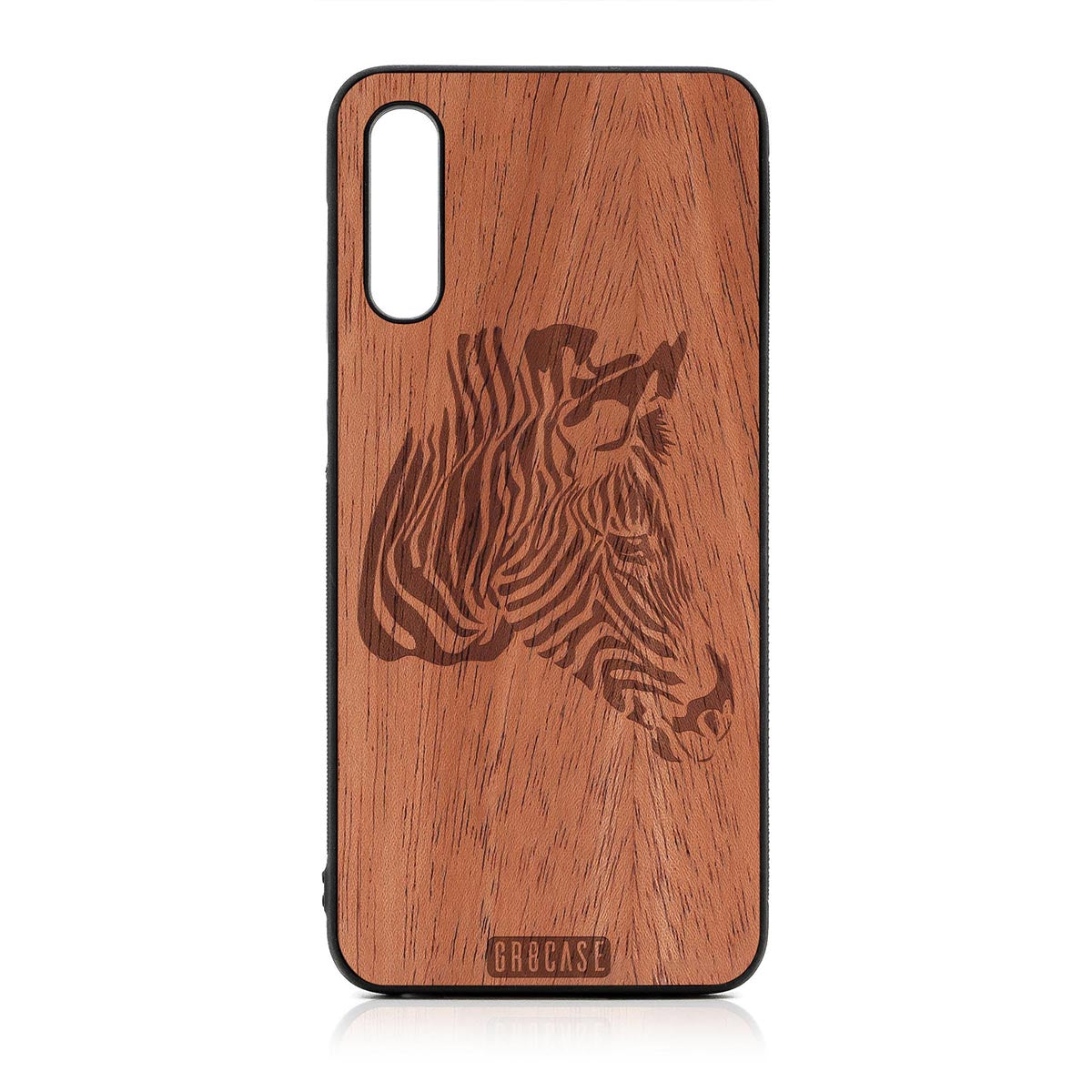 Zebra Design Wood Case For Samsung Galaxy A50