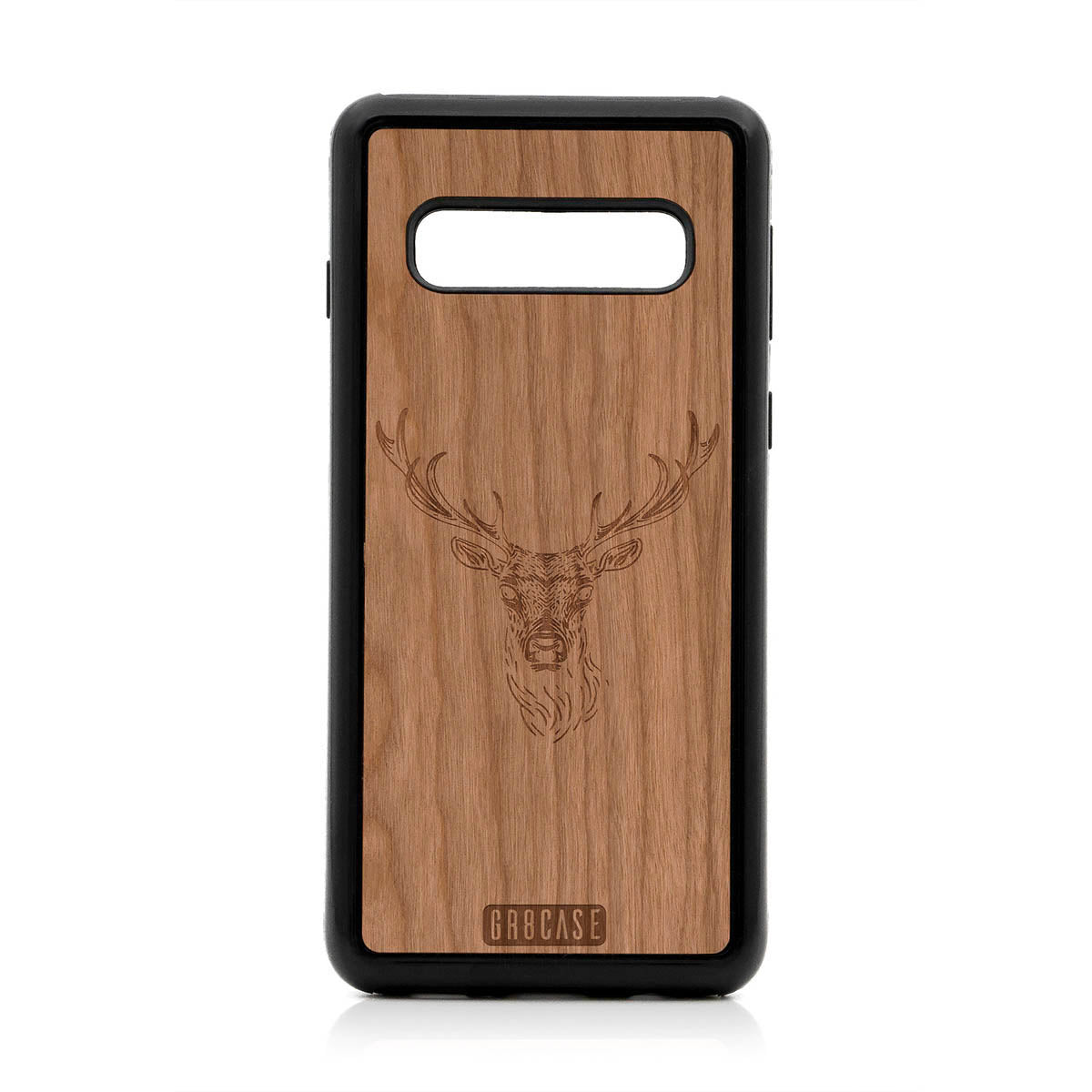 Elk Buck Design Wood Case For Samsung Galaxy S10 by GR8CASE