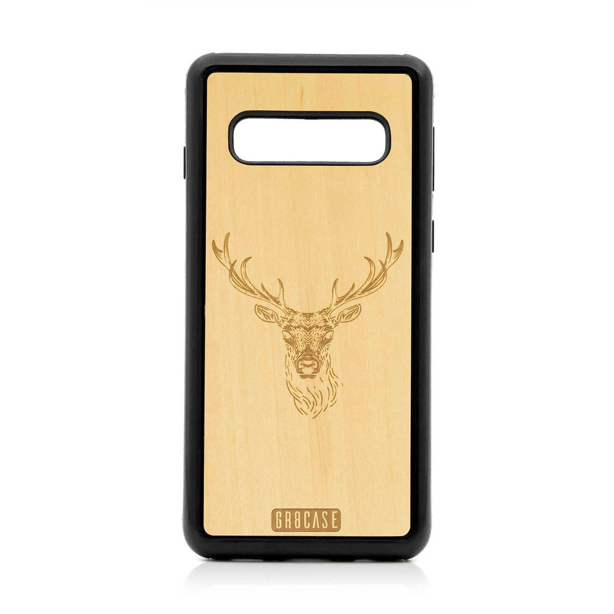 Elk Buck Design Wood Case For Samsung Galaxy S10 by GR8CASE