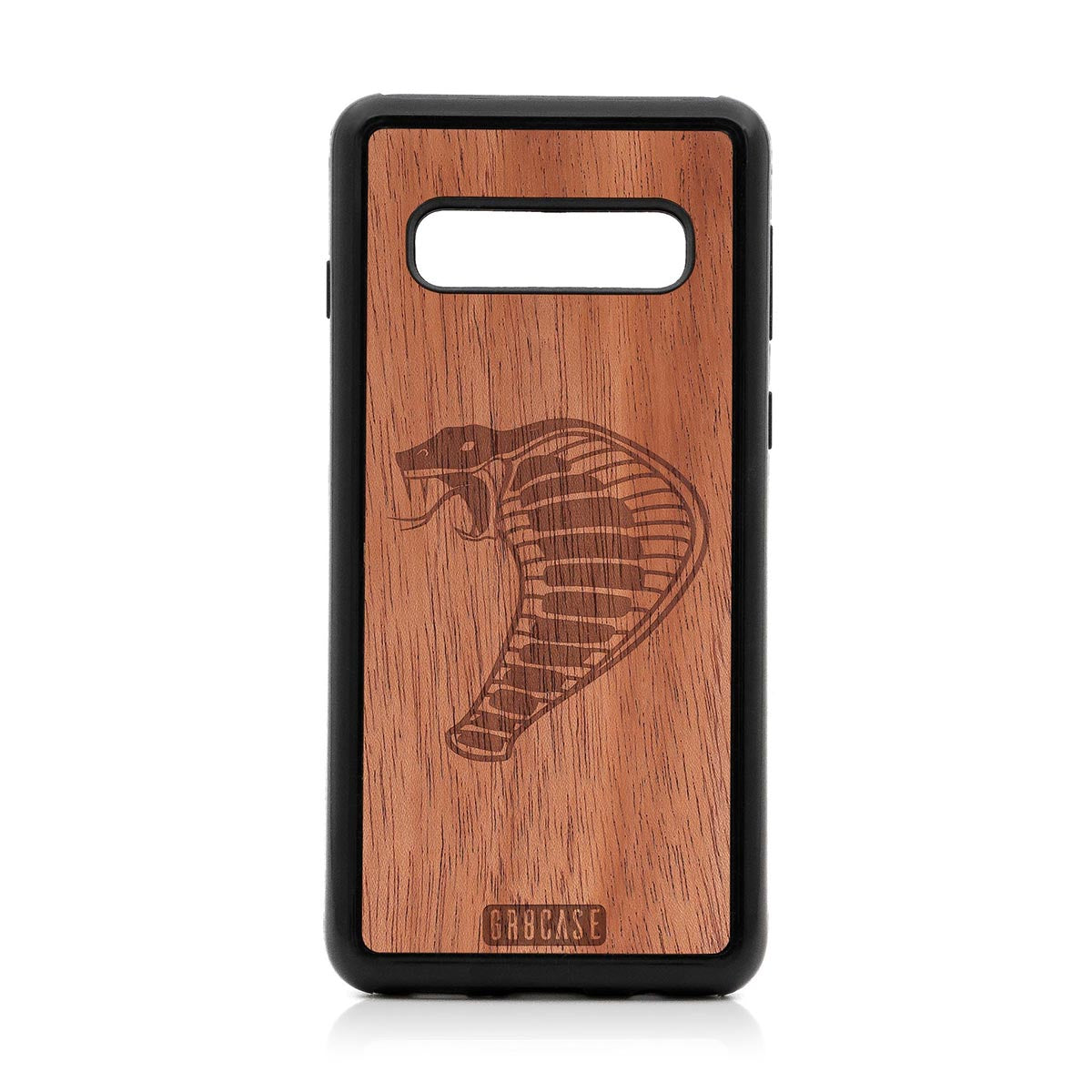 Cobra Design Wood Case For Samsung Galaxy S10 by GR8CASE
