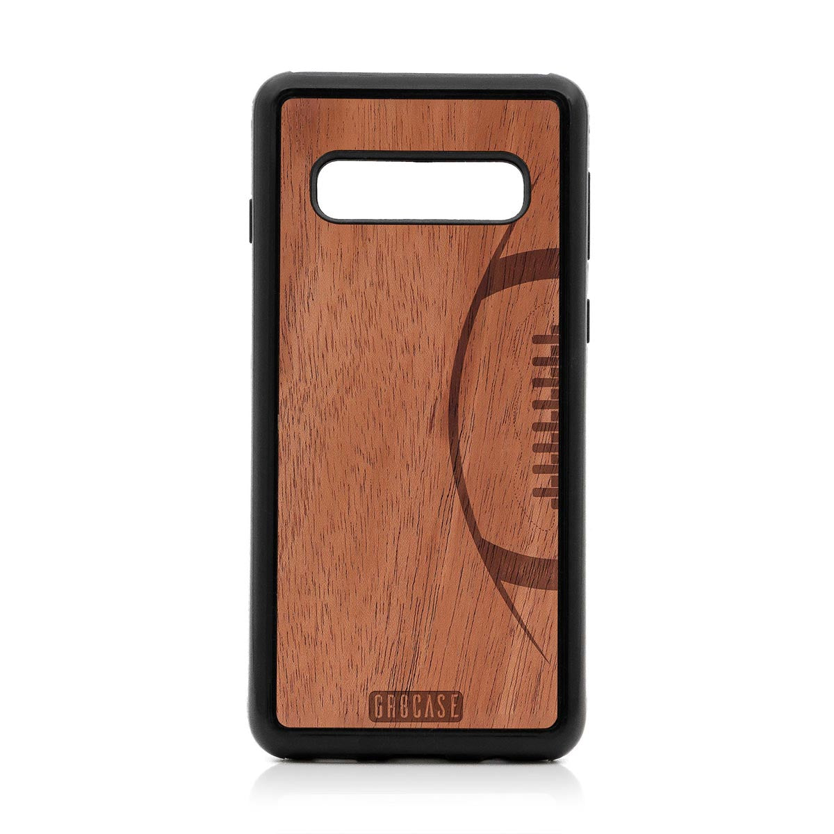 Football Design Wood Case For Samsung Galaxy S10 by GR8CASE