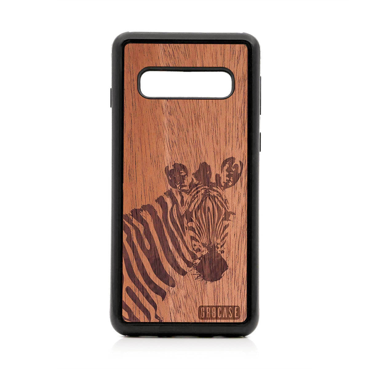 Lookout Zebra Design Wood Case For Samsung Galaxy S10