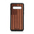 USA Flag Design Wood Case For Samsung Galaxy S10