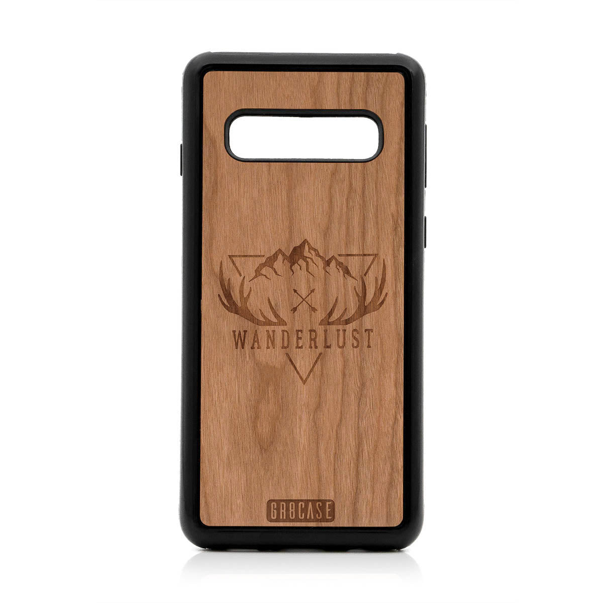 Wanderlust Design Wood Case For Samsung Galaxy S10