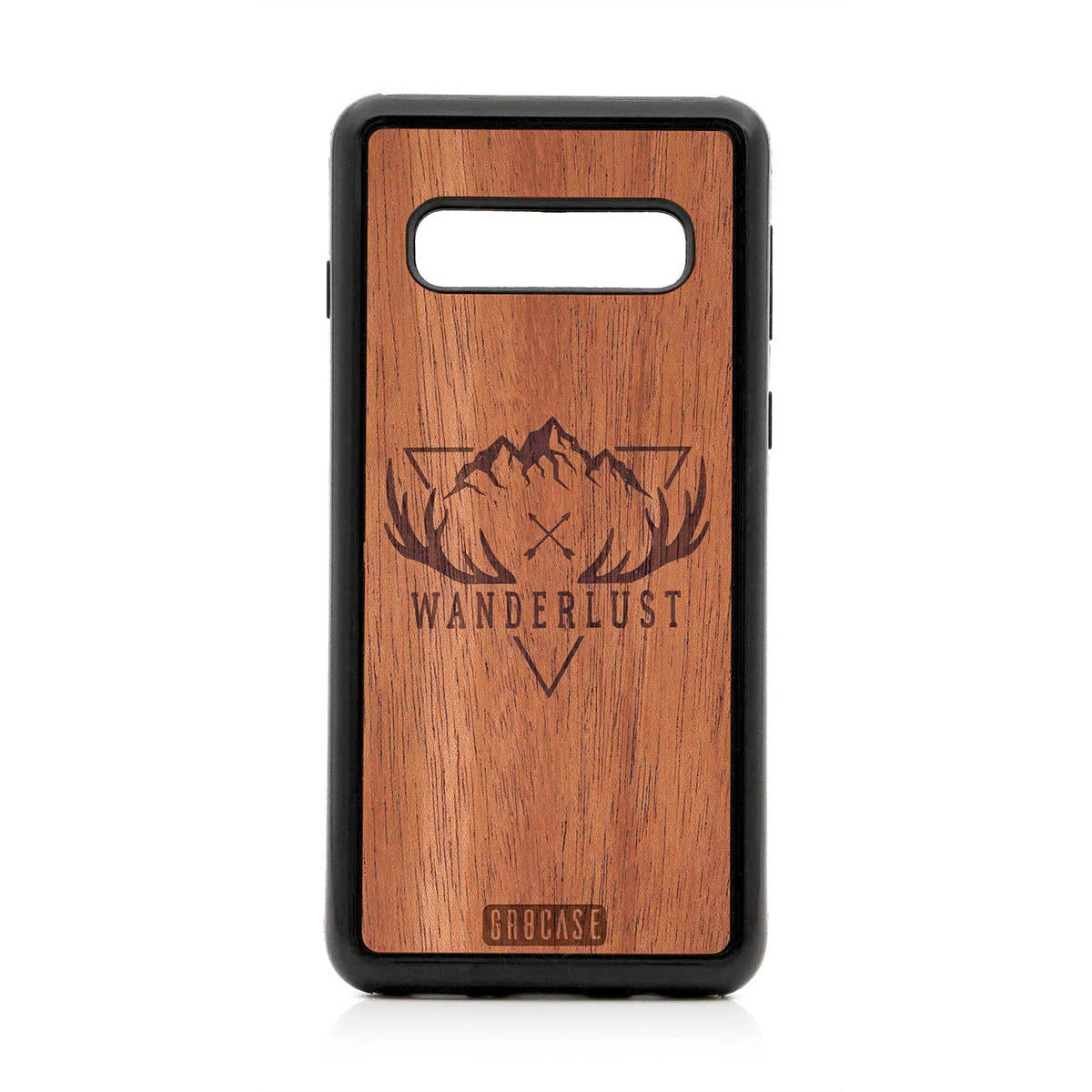 Wanderlust Design Wood Case For Samsung Galaxy S10