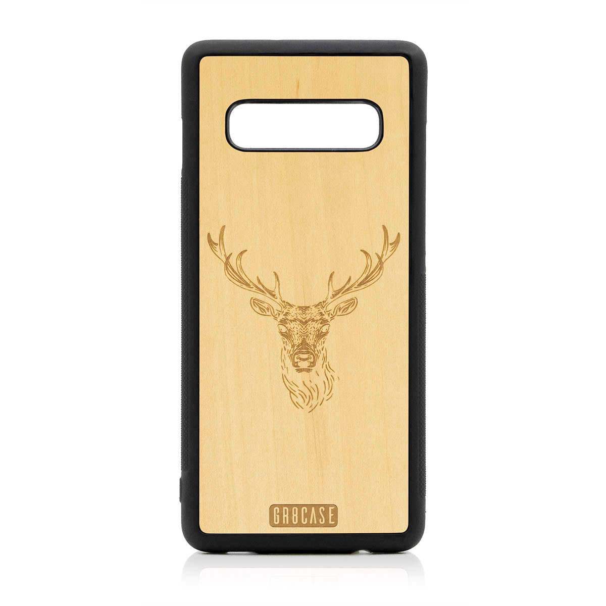 Elk Buck Design Wood Case For Samsung Galaxy S10 Plus by GR8CASE