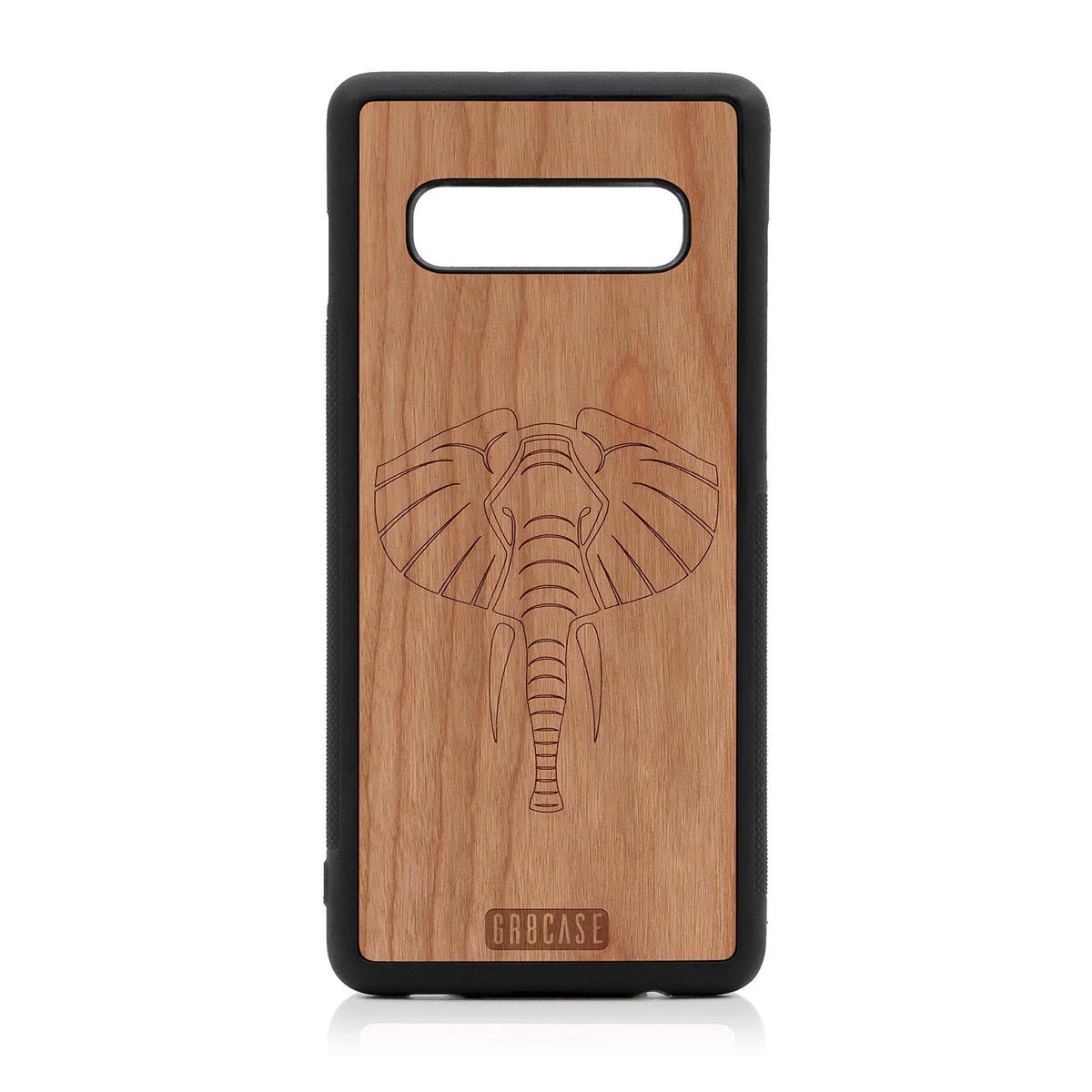 Elephant Design Wood Case Samsung Galaxy S10 Plus by GR8CASE