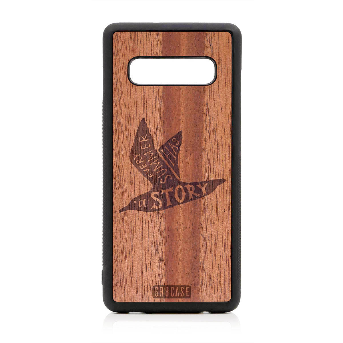 Every Summer Has A Story (Seagull) Design Wood Case For Samsung Galaxy S10 Plus
