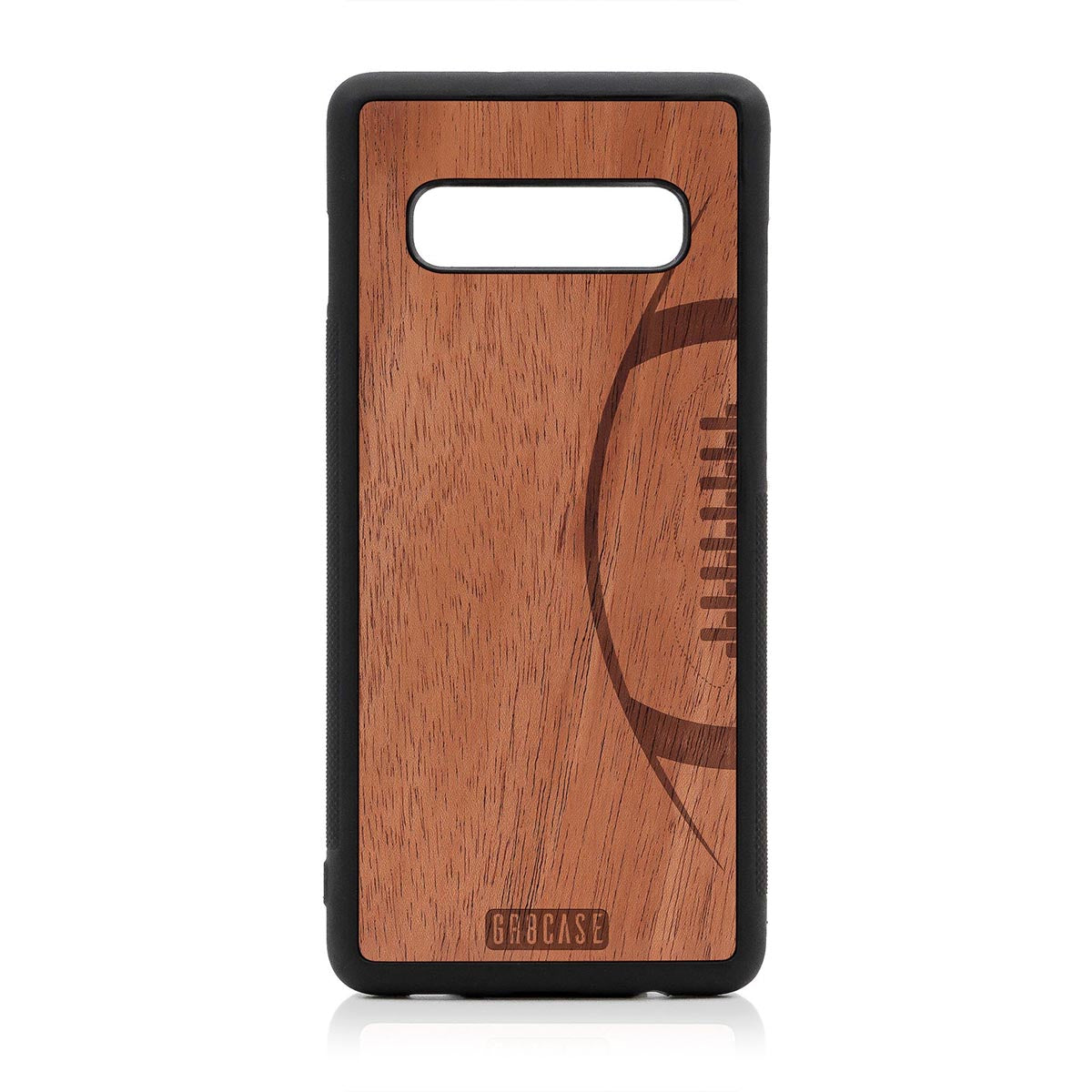 Football Design Wood Case For Samsung Galaxy S10 Plus by GR8CASE