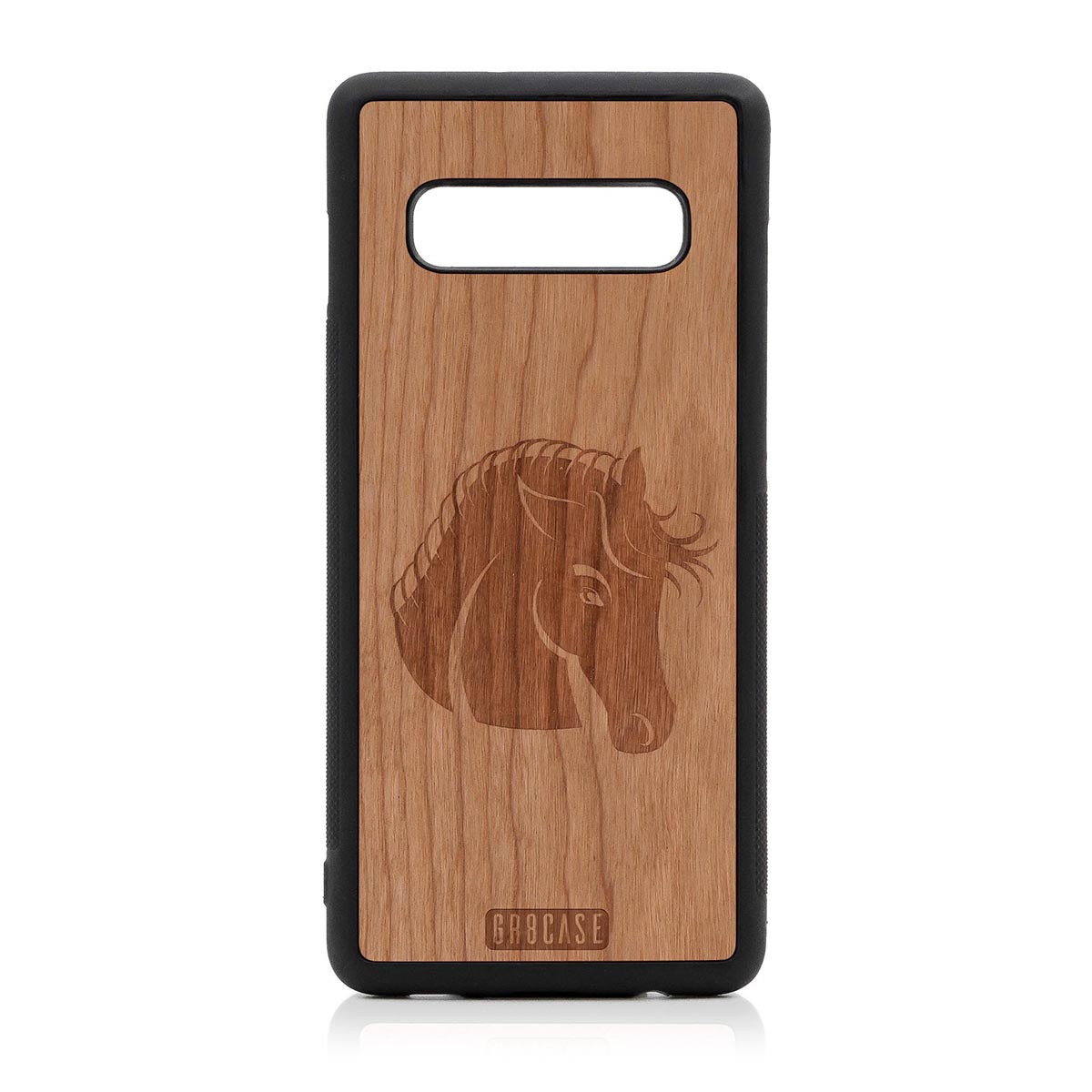 Horse Design Wood Case Samsung Galaxy S10 Plus by GR8CASE