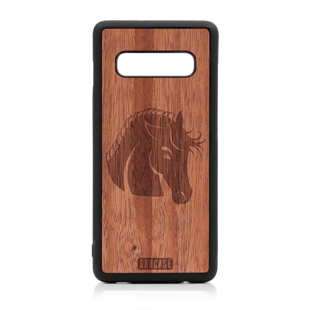 Horse Design Wood Case Samsung Galaxy S10 Plus by GR8CASE