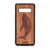 I'm Happy Anywhere I Can See The Ocean (Whale) Design Wood Case For Samsung Galaxy S10 Plus