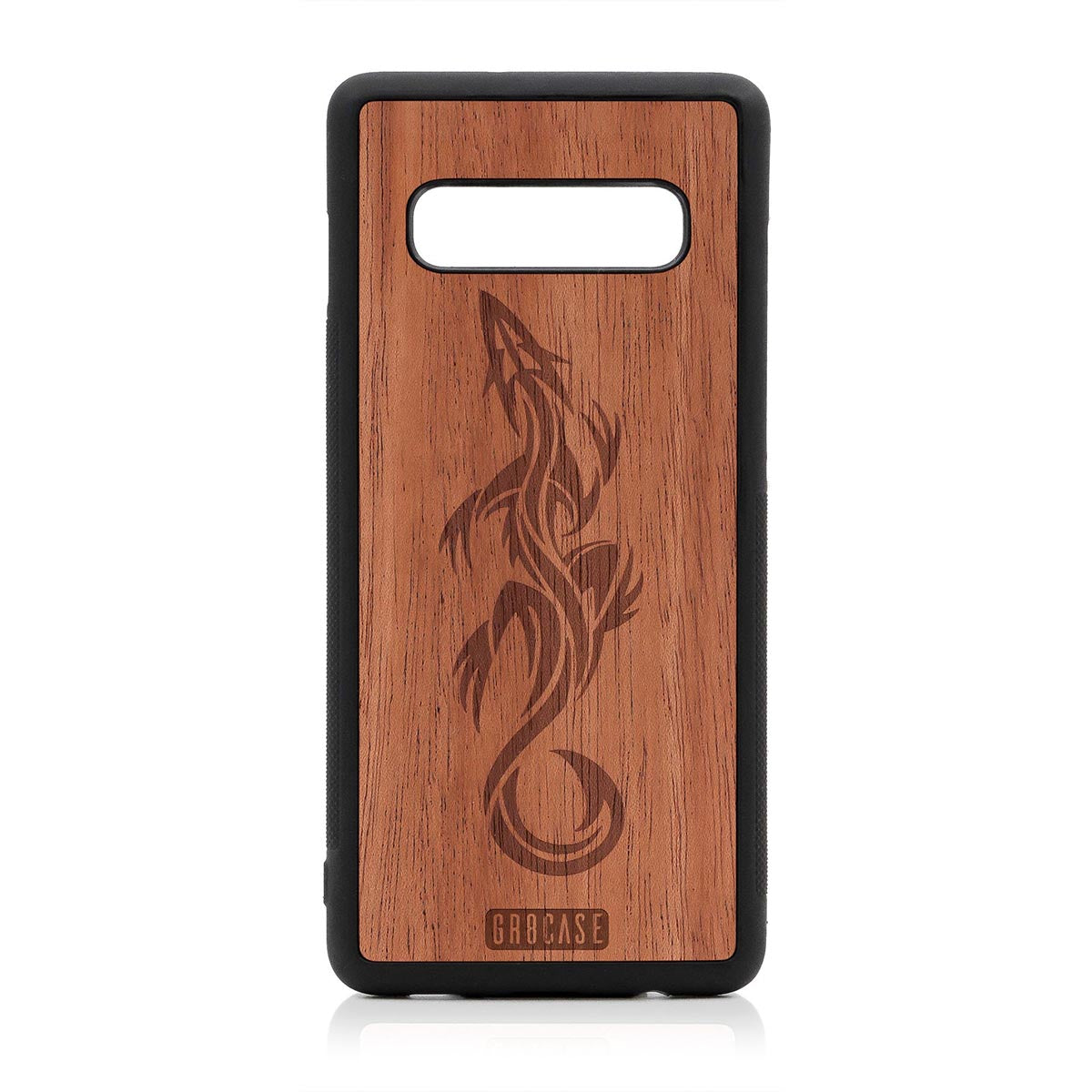 Lizard Design Wood Case Samsung Galaxy S10 Plus by GR8CASE