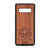 Namaste (Lotus Flower) Design Wood Case For Samsung Galaxy S10 Plus
