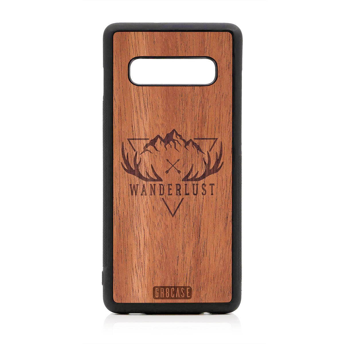 Wanderlust Design Wood Case For Samsung Galaxy S10 Plus