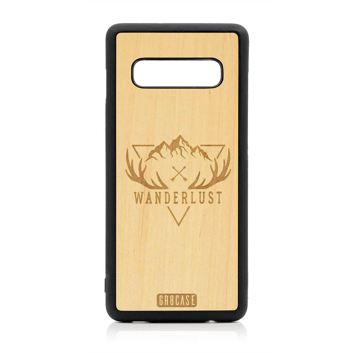 Wanderlust Design Wood Case For Samsung Galaxy S10 Plus