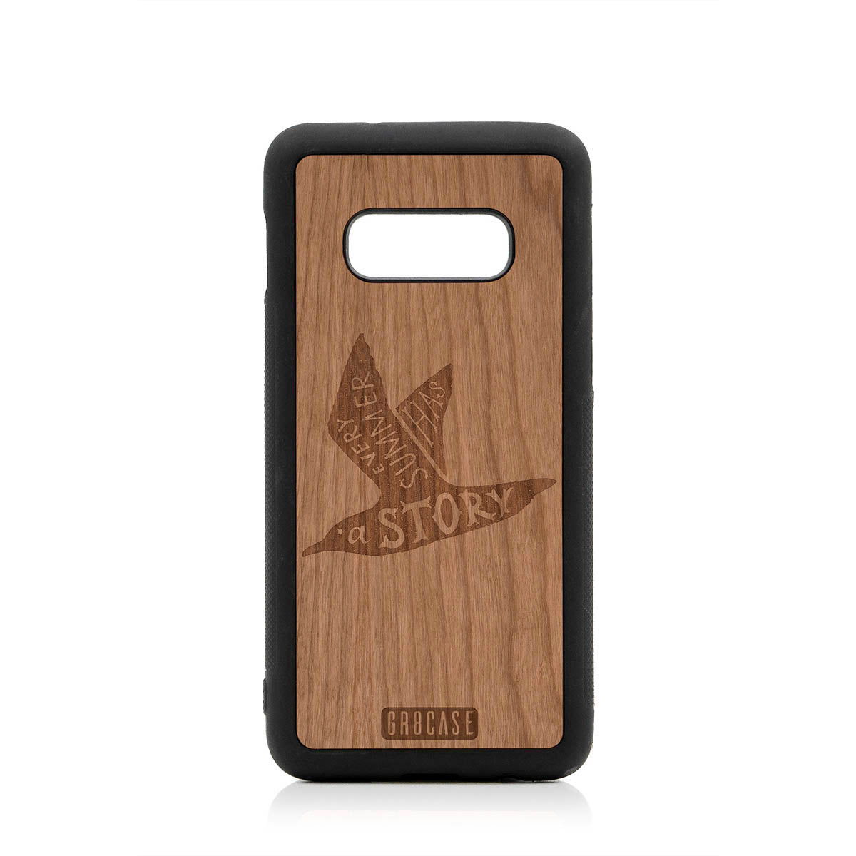 Every Summer Has A Story (Seagull) Design Wood Case For Samsung Galaxy S10E