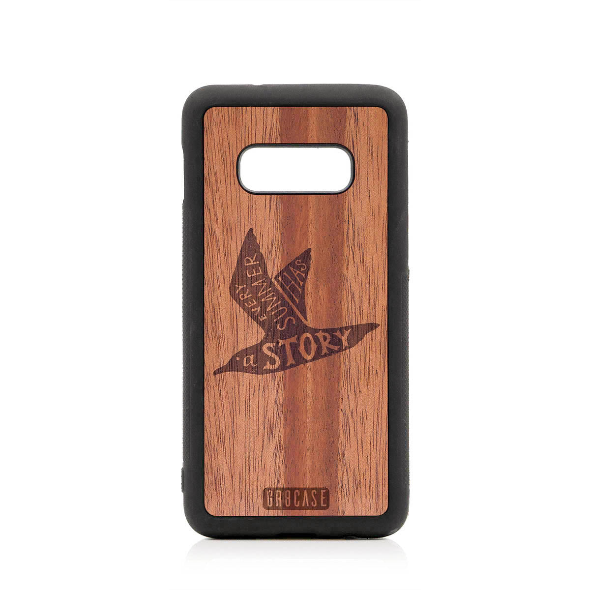Every Summer Has A Story (Seagull) Design Wood Case For Samsung Galaxy S10E