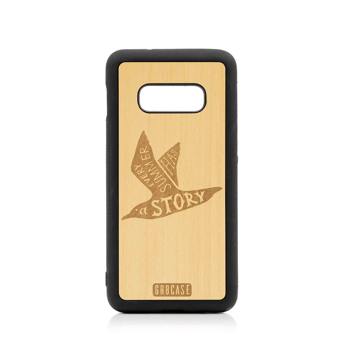 Every Summer Has A Story (Seagull) Design Wood Case For Samsung Galaxy S10E